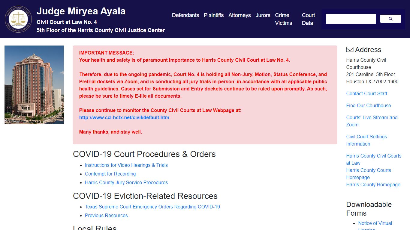 Harris County Civil Court at Law No.4